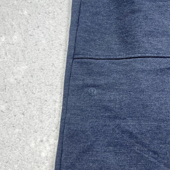Lululemon Joggers Large Blue Casual Performance Run Gym Soft Jersey Sweat Pants - Picture 9 of 12